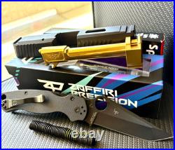 Sig P365XL Slide + Zaffiri Threadless Compensator Complete 3.7 Upper FREE KNIFE