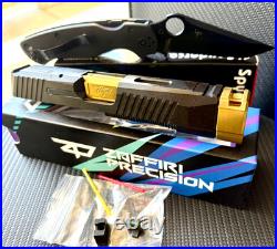 Sig P365XL Slide + Zaffiri Threadless Compensator Complete 3.7 Upper FREE KNIFE