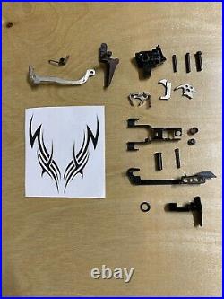 Sig Sauer P320 Complete Lower Parts Kit w Flat Trigger & Takedown Lever