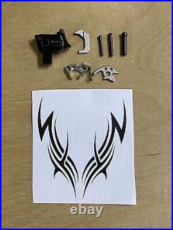 Sig Sauer P320 Complete Lower Parts Kit w Flat Trigger & Takedown Lever