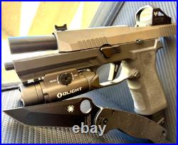 Sig Sauer P320 X-FIVE Slide with Red Dot Sight Complete RMR Cut Upper FREE KNIFE