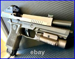 Sig Sauer P320 X-FIVE Slide with Red Dot Sight Complete RMR Cut Upper FREE KNIFE