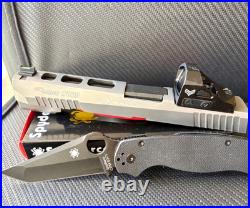Sig Sauer P320 X-FIVE Slide with Red Dot Sight Complete RMR Cut Upper FREE KNIFE