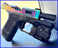 Slide For Glock 26 Gen 3 Trijicon RMR Optics Cut Complete G26 Upper +FREE KNIFE