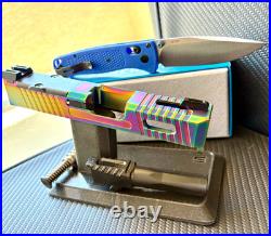 Slide For Glock 26 Gen 3 Trijicon RMR Optics Cut Complete G26 Upper +FREE KNIFE