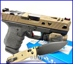 Slide + Ported Barrel For Glock 19 Gen 3 Complete G19 Upper RMR Cut +FREE KNIFE
