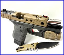 Slide + Ported Barrel For Glock 19 Gen 3 Complete G19 Upper RMR Cut +FREE KNIFE