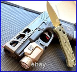 Slide + Ported Barrel For Glock 19 Gen 3 RMR Cut Complete G19 Upper +FREE KNIFE