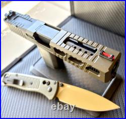 Slide + Ported Barrel For Glock 19 Gen 3 RMR Cut Complete G19 Upper +FREE KNIFE