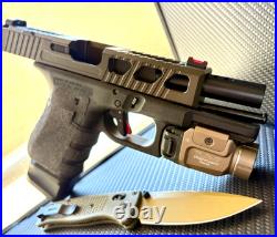 Slide + Ported Barrel For Glock 19 Gen 3 RMR Cut Complete G19 Upper +FREE KNIFE