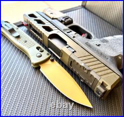 Slide + Ported Barrel For Glock 19 Gen 3 RMR Cut Complete G19 Upper +FREE KNIFE