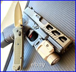Slide + Ported Barrel For Glock 19 Gen 3 RMR Cut Complete G19 Upper +FREE KNIFE
