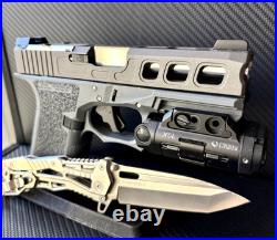 Slide with Ported Barrel For Glock 19 Gen 3 Complete G19 Upper RMR Cut +FREE KNIFE