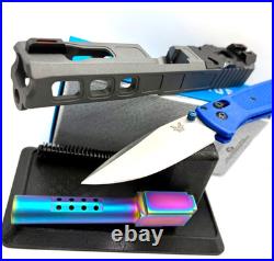 Slide with Ported Barrel For Glock 19 Gen 3 Complete G19 Upper RMR Cut +FREE KNIFE