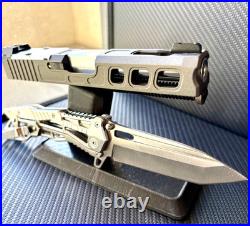 Slide with Ported Barrel For Glock 19 Gen 3 Complete G19 Upper RMR Cut +FREE KNIFE