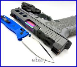 Slide with Ported Barrel For Glock 19 Gen 3 Complete G19 Upper RMR Cut +FREE KNIFE