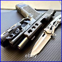 Slide with Ported Barrel For Glock 19 Gen 3 Complete G19 Upper RMR Cut +FREE KNIFE Slide with Ported Barrel For Glock 19 Gen 3 Complete G19 Upper RMR Cut +FREE KNIFE