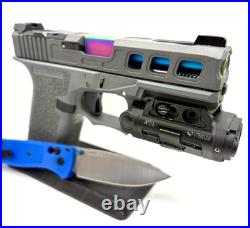 Slide with Ported Barrel For Glock 19 Gen 3 Complete G19 Upper RMR Cut +FREE KNIFE