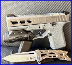 Slide with Ported Barrel For Glock 19 Gen 3 Complete G19 Upper RMR Cut +FREE KNIFE
