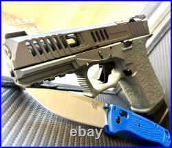 Slide with Ported Barrel For Glock 19 Gen 3 RMR Cut Complete G19 Upper +FREE KNIFE