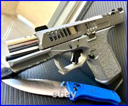 Slide with Ported Barrel For Glock 19 Gen 3 RMR Cut Complete G19 Upper +FREE KNIFE