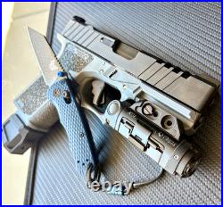 Slide with Ported Barrel For Glock 19 Gen 3 RMR Cut Complete G19 Upper +FREE KNIFE