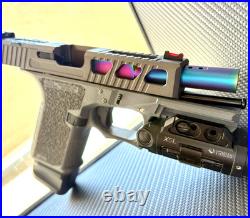 Slide with Ported Barrel For Glock 19 Gen 3 RMR Cut Complete G19 Upper +FREE KNIFE