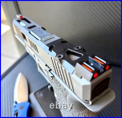 Slide with Ported Barrel For Glock 19 Gen 3 RMR Cut Complete G19 Upper +FREE KNIFE