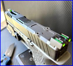 Slide with Ported Barrel For Glock 19 Gen 3 RMR Cut Complete G19 Upper +FREE KNIFE