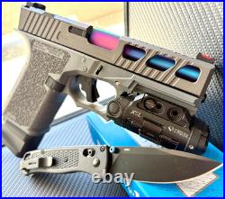Slide with Ported Barrel For Glock 19 Gen 3 RMR Cut Complete G19 Upper +FREE KNIFE