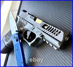 Slide with Ported Barrel For Glock 19 Gen 3 RMR Cut Complete G19 Upper +FREE KNIFE