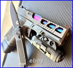 Slide with Ported Barrel For Glock 19 Gen 3 RMR Cut Complete G19 Upper +FREE KNIFE