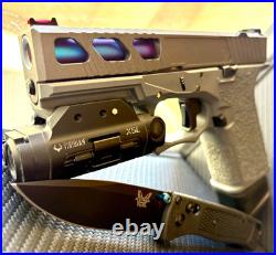 Slide with Ported Barrel For Glock 19 Gen 3 RMR Cut Complete G19 Upper +FREE KNIFE