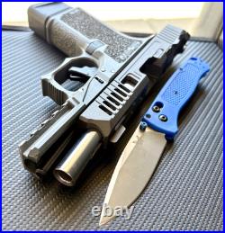 Slide with Ported Barrel For Glock 19 Gen 3 RMR Cut Complete G19 Upper +FREE KNIFE