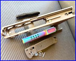 Slide with Ported Barrel For Glock 19 Gen 3 RMR Cut Complete G19 Upper +FREE KNIFE