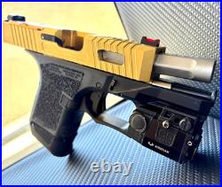 Slide with Zaffiri Ported Barrel FOR Glock 26 Gen 3 Complete G26 Upper RMR Cut