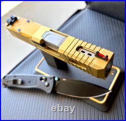 Slide with Zaffiri Ported Barrel FOR Glock 26 Gen 3 Complete G26 Upper RMR Cut