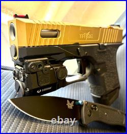 Slide with Zaffiri Ported Barrel FOR Glock 26 Gen 3 Complete G26 Upper RMR Cut
