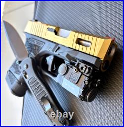 Slide with Zaffiri Ported Barrel FOR Glock 26 Gen 3 Complete G26 Upper RMR Cut