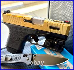 Slide with Zaffiri Ported Barrel FOR Glock 26 Gen 3 Complete G26 Upper RMR Cut