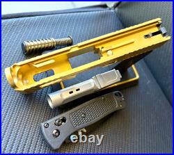 Slide with Zaffiri Ported Barrel FOR Glock 26 Gen 3 Complete G26 Upper RMR Cut