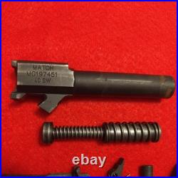 Springfield Armory XDM-40 Complete Slide Assembly And Lower Parts Kit. 40 Cal
