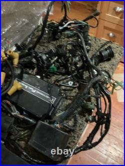 Suzuki DT225 outboard Complete Electrical/fuel Parts Kit Computers/harnesREAD