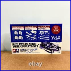 TAMIYA Mini 4WD? NEW Kit JR TUNE-UP PARTS SET COMPLETE VOL. 1.2.3 1/32 US SELLER