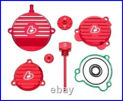 TB Parts Red Billet Complete Dress up Kit- Kawasaki KLX140