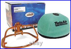 TWIN AIR COMPLETE POWER FLOW KIT PART# 150222C Pre-Oiled Air Filter 23-0222 Foam
