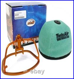 TWIN AIR COMPLETE POWER FLOW KIT PART# 150222C Pre-Oiled Air Filter 23-0222 Foam