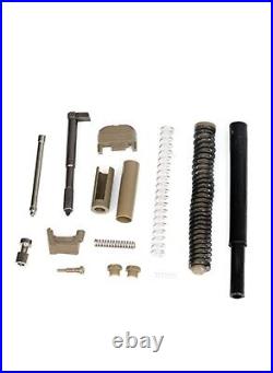 Tan Glock 19 17 Complete Slide Lower Parts Kit Gen 3 FDE Trigger LPK G19 G17