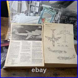 Testors 1/144 Lockheed C-5A Galaxy Model Kit New Complete Parts Sealed in Box
