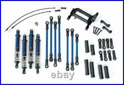 Traxxas Part 8140X Long Arm Lift Kit Blue Anodized TRX-4 complete New Package